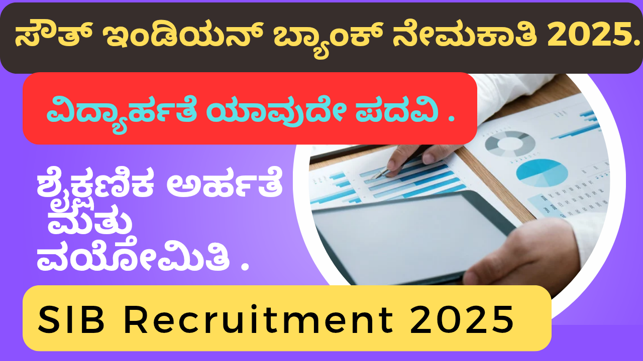 South indian bank recruitment 2025